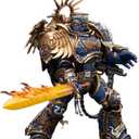 JOYTOY 7-inch Warhammer 40K 1/18 Action Figure, Ultramarines Primarch Roboute Guilliman Collection, Gift for Action Figure Lovers & Collectors Above 15 Years Old