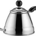 Fino Pour Over Gooseneck Coffee Kettle, 6 Cup, Stainless Steel