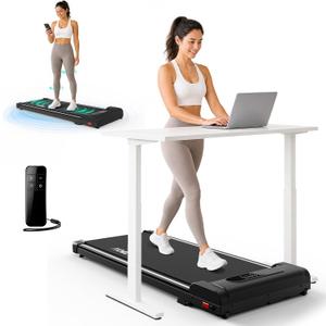 Walking Pad with Vibration Plates - Walking Pad Under Desk with Incline
