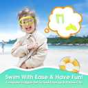 EverSport 2 Pack Kids Swimming Goggles, Anti-fog Swim Goggles for Toddler Girls Boys 3-15 (Yellow Green & Mirrored Blue)