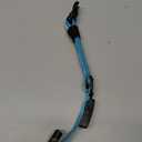 LED Dog Collar Rechargeable- Brightest Light Up Dog Collars - 1,600 Feet of High Visibility - Magnetic Charging - Glow in Dark Dog Lights for Night Walking, Blue M