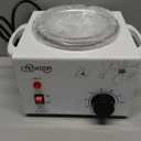 Professional Waxing Kit Wax Warmer Single Pot Wax Heater Machine for Hair Removal, Large Waxing Pot with Non-Stick Easy Clean Pot, 50 Sticks & 20 Collar, for Spa Salon Beauty Esthetician Home (White)