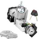 39730-T2A-A0 Ignition Lock Cylinder Switch with 2 Remote Key (Without chip) Compatible with Honda Accord 2013 2014 2015 2016 2017 2.0L 2.4L 3.5L,Replace 39730T2AA0