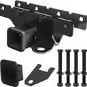 Tow Hitch Trailer Kit for 2018-2024 Jeep Wrangler JL JLU (Include 20-24 Diesel Engine; 21-24 4xe) - 2 Inch Rear Bumper Tow Trailer Hitch Receiver Kit (2 Door & 4 Doors) by Puxyblue