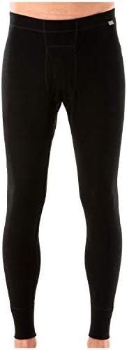 MERIWOOL Mens Base Layer 100% Merino Wool Thermal Pants, M