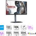 GIGABYTE - MO27U2-27" QD-OLED Gaming Monitor - UHD 3840x2160-240Hz - 0.03ms GTG - AMD FreeSync Premium Pro, G-SYNC Compatible - Type C KVM - HDMI, DP, Type-C - Height and Tilt Adjustable - Black