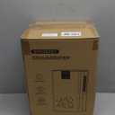 Dehumidifier, 95 OZ Water Tank Dehumidifiers for Home, 1000 sq. ft. Dehumidifier for Basement Bathroom Bedroom with Auto Shut Off, 7 Colors LED Light, Quiet Dehumidifiers with Sleep Mode, Grey