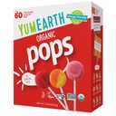 YumEarth Organic Pops Variety Pack, 60 Fruit Flavored Favorites Lollipops, Allergy Friendly, Gluten Free, Non-GMO, Vegan, No Artificial Dyes, 21OCT25