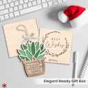 10 x 2025 Thank You Ornaments - Thank You Gifts for Women Men Boss, Coworkers, Friends, Meaningful Employee Teacher Appreciation Gifts at Christmas, Thankful Friendship Ornament for Christmas Tree