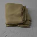Joydeco Blackout Curtains 72 Inch Length 2 Panels Set, Thermal Insulated Long Curtains& Drapes 2 Burg, Room Darkening Grommet Drapes for Living Room Bedroom Window (W52 x L72 Inch, Beige)