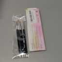 Artdone Nail Dotting Tools 6PCS Double-ended Nail Art Brushes Kit Nail Art Gel Polish Liner Brushes Design Pen For Nail Drawing And Nail Paint Brushes Small Detail Brushes (Black)