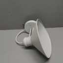 Globe Electric 44388 Novogratz x Globe Maxwell 11" Outdoor Wall Sconce, Matte White