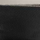 iCustomRug Ribbed Entryway Mat, 3' x 9', Black, Indoor/Outdoor, Waterproof TPR Backing, Low-Profile All-Weather Utility Carpet