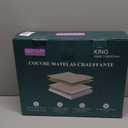 Gotcozy Heated Mattress Pad King Size Dual Control - Electric Mattress Pad Fit up to 15 with 6 Heat Setting & 10 Hour Auto Off ETL Certified Machine Washable (White)