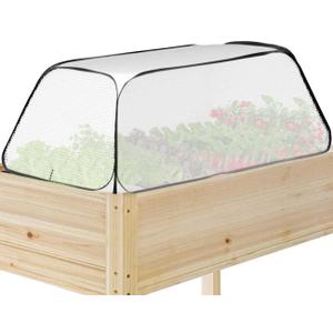 Garden Rows Plants Cover Pop Up Freeze Protection Greenhouse Accelerator Cover 45" x 21.6" x 16" Portable Mini Grow Plant Cover for Protecting Vegetables Fruits Plant Raised Garden Beds Vegetable Rows
