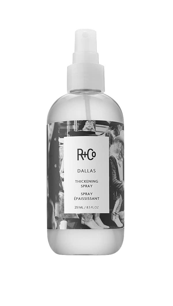 R+Co DALLAS Thickening Spray  Volumizing & Texturizing Hair Spray, Adds Body & Fullness, All Hair Types (8.0 Fl Oz (Pack of 1))