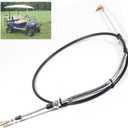 103379501 73" Golf Cart Forward ＆ Reverse Transmission Shift Cable for Club Car Carryall, Turf II, Turf II Plus 2008 2009 2010 2011 2012 Replace 1015409 1015398-01 101951501 101951401