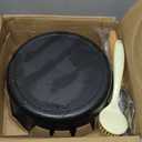 Cast Iron Dutch Oven for Bread Baking, 5 QT Pre-Seasoned Pot with Skillet Lid, Includes Sourdough Bread Baking Supplies, Cast Iron Pot for Frying, Braising, BBQ (Black)