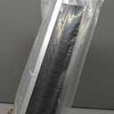 Garage Brush Seal Kit for Roll-up Doors 2/3" Standard Brush with Aluminum Track Weatherproof Door Bottom Seal for Commercial, Warehouse, Barn Sliding, Hangar (2" Brush Seal for 10x10FT Door)