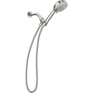Moen Hydro Energetix Spot Resist Brushed Nickel Detachable Handheld Shower Head, 200H0SRN