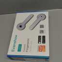 Smart Door Lock with Knob, Keyless Entry Door Locks with Handle, Fingerprint Door Knob for Bedroom/Front Door/Apartment,Generate Passcode Remotely Silver