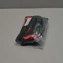 SATINIOR 2 Pairs Kids Waterproof Winter Snow Gloves Ski Gloves for Boy Girl Outdoor Warm Thickening Snowboar (6-10 Years, Cute Pink, Black)