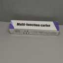 Hair Crimper, Waver Curling Iron Hair Styling Tool with Negative Ionic Technology Crimper Hair Tool for Creating Smooth Waves, French Anti-Scald Wave 32mm Curling Iron for Short Hiar, Pink