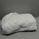 Utopia Bedding Quilted Fitted Mattress Pad, Twin Size, Elastic Fitted Mattress Topper Protector and Cover Stretches up to 16 Inches Deep, Machine Washable (White)
