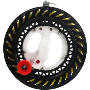 Kizh Kite Reel Winder - Winding Reel Grip Wheel Handle with 1312ft String and Lock Function - Professional Outdoor Kite Accessory