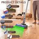Vacuum Replacement Heads for Dyson V7/V8/V10/V11/V15,180 Degree Rotating Cleaning Blind Spot Dust,2 in 1 Vacuum Attachments for Thin Carpets,Hardwood Floors & Tiles