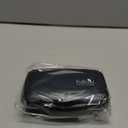 Travel Pill Organizer Large Portable Medication Fullicon Oversize 8 Compartment Pill Box, Vitamin Travel Case Pill Holder - Airtight & Moistureproof (Black)