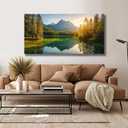 Yuaxker Large Nature Pictures Wall Decor Green Landscape Posters Modern Inspirational Wall Art Trendy Wall Prints Artwork for Living Room Bedroom Dining Room Office Home Decor 30x60inch