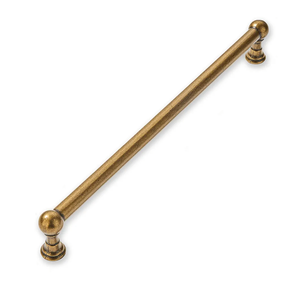 1 Pack Appliance Pull 18 Inch Solid Kitchen Cabinet Handles Antique Brass Cabinet Pulls Vintage Drawer Pulls Cabinet Hardware Kitchen Handles for Cabinets Cupboard Handles