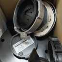 KRAUS WasteGuard 1 HP Ultra-Quiet Garbage Disposal with Quick Connect, Kitchen Sink Drain Cover, Power Cord and Flange Included, KWD100-100MBL