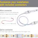 Armacost Lighting RibbonFlex Pro 12V White LED Strip Lights 60 LED/m, 2700K, 12 ft 132220