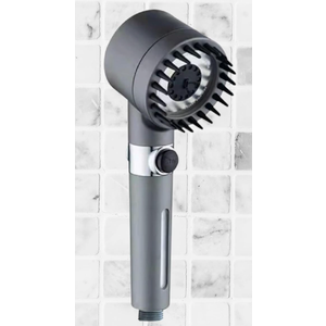 IonDrops Filtered Shower Head – High Pressure Detachable Handheld Showerhead with Long Flexible Hose and Adjustable Bracket
