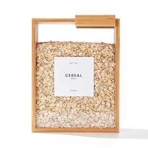 APT 1101 Food Dispenser 2L | Kitchen Organizers and Storage | Food Containers & Cereal Dispenser for Pantry Organization And Storage Container | Cereal, Rice, Flour, Snack (Acrylic, 1)