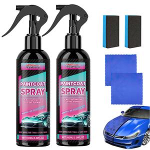 3 in 1 Ceramic Car Coating Spray, 2025 Upgrade Multi-Functional Coating Renewal Agent(2PCS)