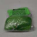 Vegove 6Pcs Alien Costume Women, Metallic Skirt Antenna Headband Bob Hair Glasses Neon Green Space Accessories for Halloween (X-Large)