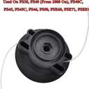 C5-2 Trimmer Head for Stihl FS38 FS40 FS40C FS45 FS45C FS46 FS50 FSE60 Weed Eater Head Replacement 4006 710 2106, 4006 710 2103