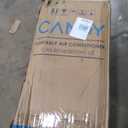 Candy 14,000 BTU Portable Air Conditioner for Rooms up to 700 Sq.Ft,3-in-1 Cooling/Dehumidifier/Fan AC Unit 3 Speed,Auto Swing,Remote Control,Window Kit Included,White