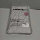 GRANNY SAYS Fabric Storage Bins with Handles, Collapsible Storage Baskets for Shelves, Closet Organizers and Storage Bins, Storage Boxes for Clothes, Gray, Large, 3-Pack