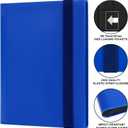 2 x GEAoffice 4 Pocket Card Binder - Small Trading Card Collection Album Folder - 160 Side Loading Pocket Binder for TCG, MTG, Sports&Game Cards - Gifts for Card Boys (Dark Blue)