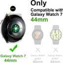 12 Pack Sport Bands Galaxy Watch Bands and 12 Pack Galaxy Watch Cases Compatible with Samsung Galaxy Watch 7 40mm 44m Case Protector, Silicone Sport Watch Bands&Storage Organizer for Women Men