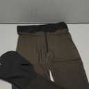 Fleece Lined Tights Women One Line High Waist Warm Sheer Fleece Tights Thick Thermal Pantyhose Winter Black (Large, Caramel Cloud)