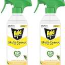 Raid Essentials Multi-Insect Killer Spray, Child and Pet Safe, for Indoor Use, Lemongrass Scent, 12 fl oz (Pack of 2)