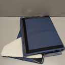 Outdoor Cat House Weatherproof, Insulated Cat Dog Houses for Outdoor/Indoor Cats for Winter, Waterproof Feral Stray Cat Shelter with Door Curtain and Warm Cushion, Easy to Assemble, Navy Blue