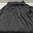 Verdusa Women's Asymmetrical Ruffle Maxi Skirt Shirred Drawstring High Waisted Long Skirts Mediun