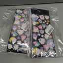 2 x 4 Sheets Fantasy 3D Animal Cartoon Glow-in-The-Dark Stickers - Small Puff Stickers with Penguin, Bear, Elf, and Cat Designs for Kids, DIY Fun in The Dark