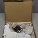 LED Drawing Board for Kids, 17" Light Up Doodle Board, Reusable Glow in The Dark Drawing Tablet with 7 Colors, Erasable & No Mess Art Toy for Ages 3-12, Best Birthday Gift for Girls, Boys (2026 New) (14"W x 10" H)